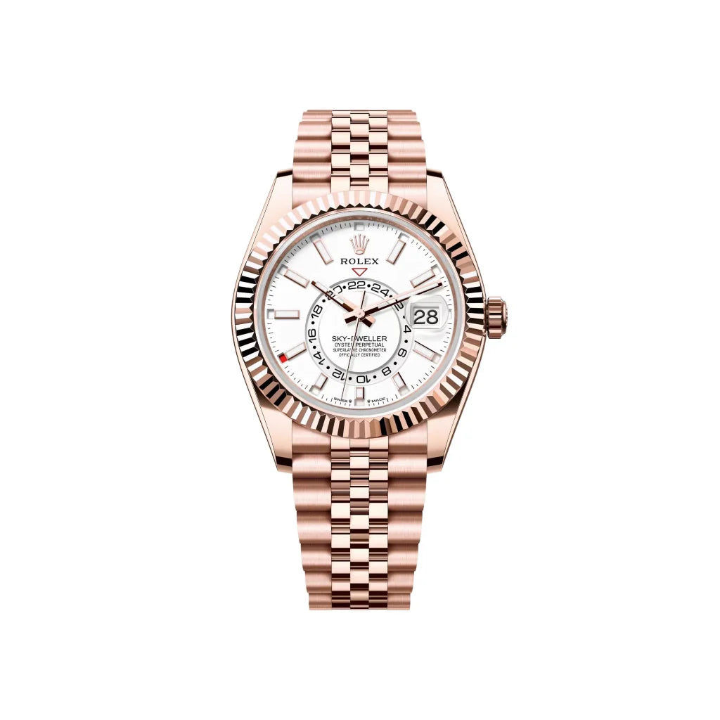 Rolex Sky-Dweller Automatic Watch With Multi-Time Calendar Display