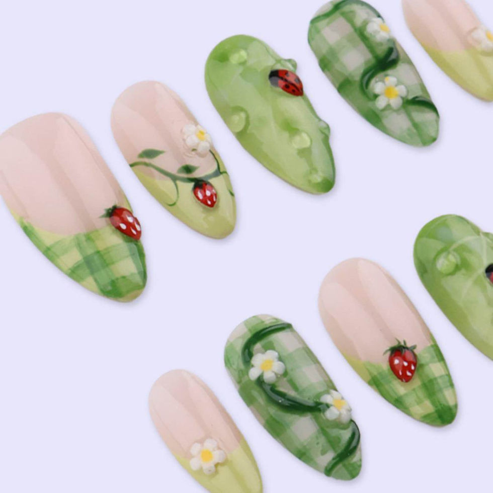 Thumbnail: press on nails, custom nails, fake nails, Nails Art