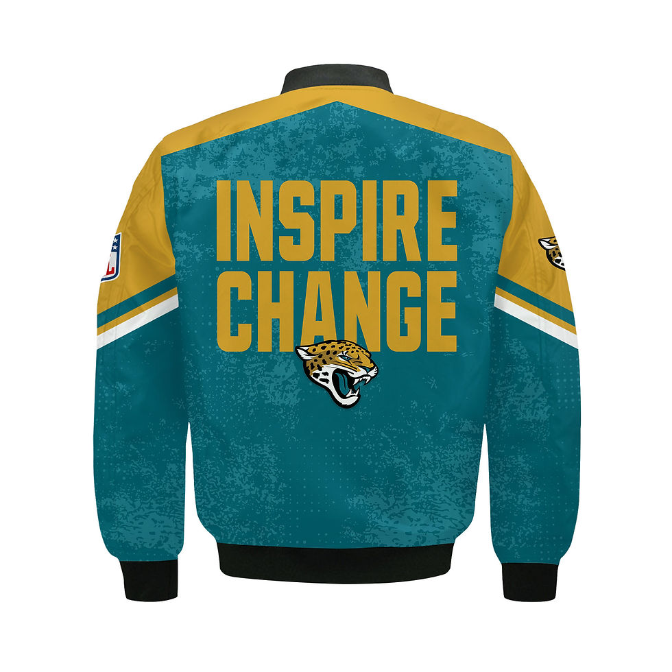 Thumbnail: Jacksonville Jaguars Football Team 2024 - 25 Immortal Style Bomber Jacket