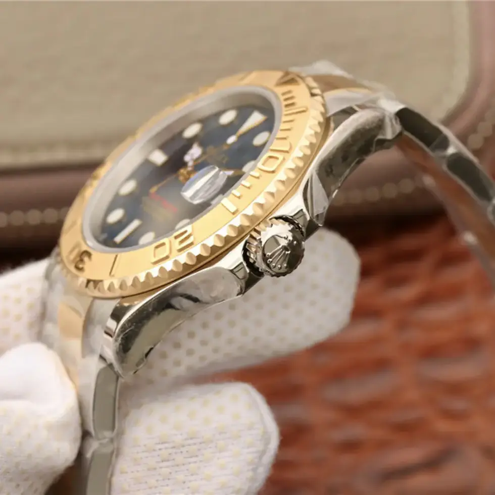 Thumbnail: Rolex Oyster Perpetual Yacht-Master Goldmix ( Gold & Blue Dial ) Steel 40mm
