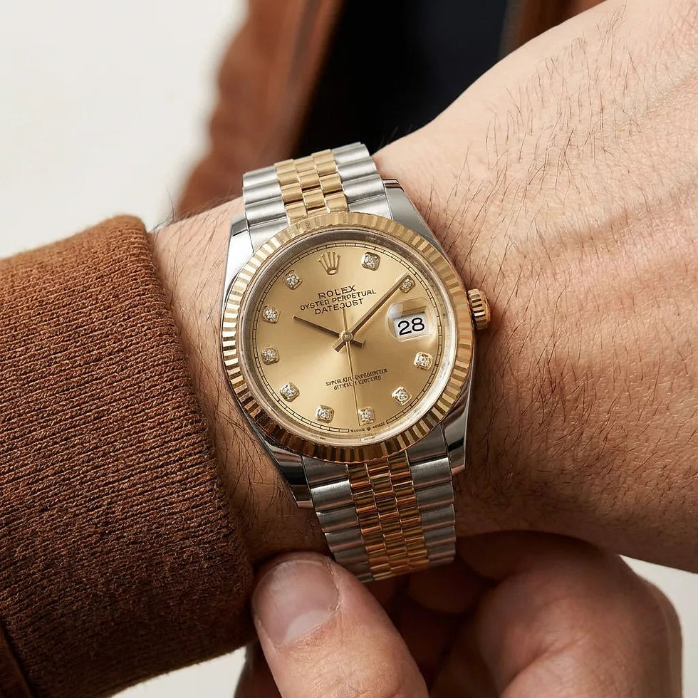 Thumbnail: Rolex Datejust Men's Watch With Date Display