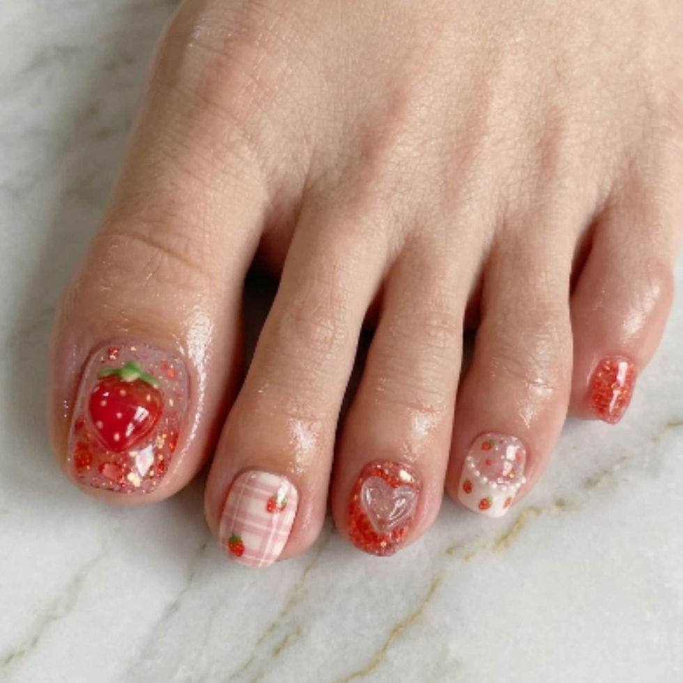 Thumbnail: press on nails, custom nails, fake nails, Nails Art, custom nail, Gift for her