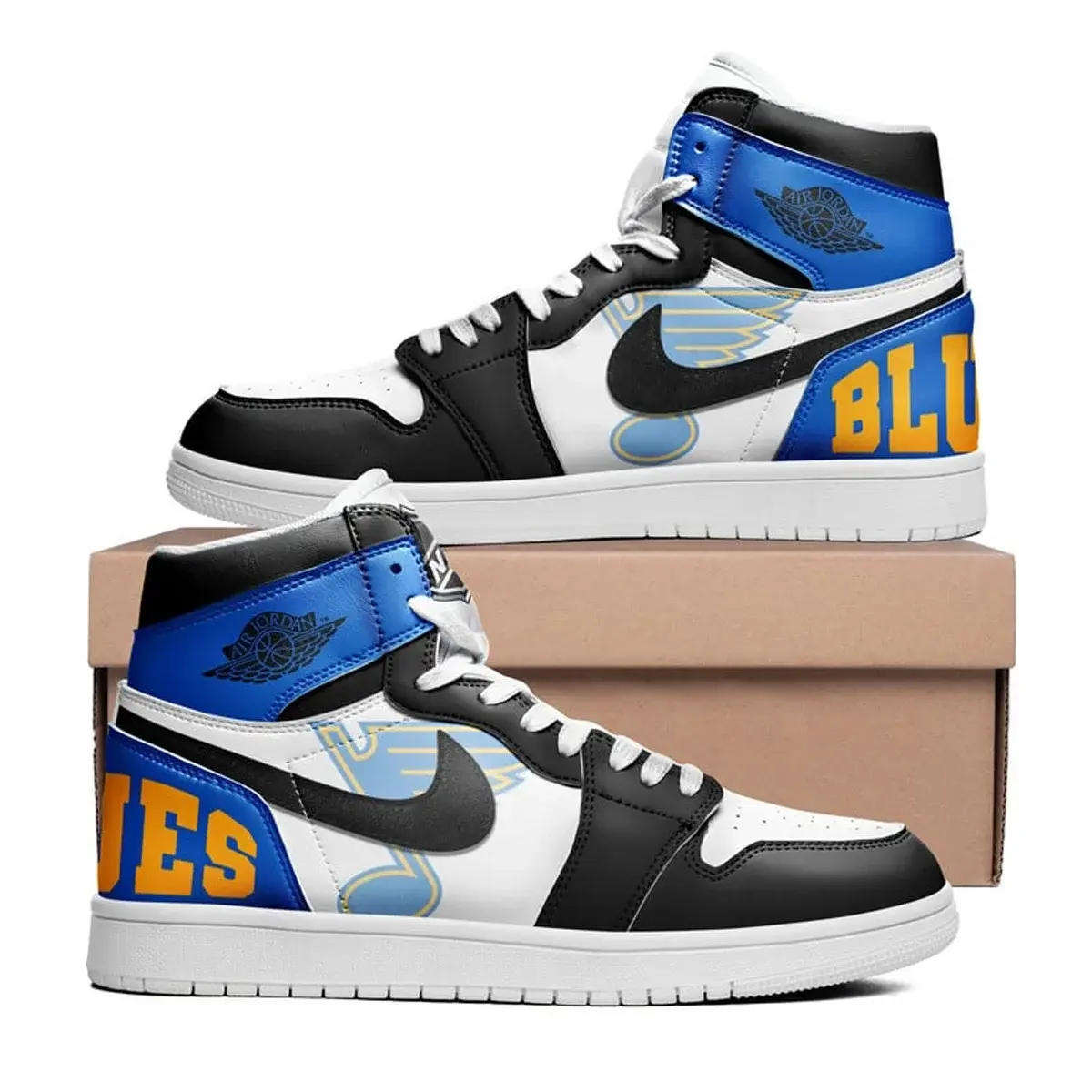 St Louis Blues Premium NHL Teams High Top Sneakers