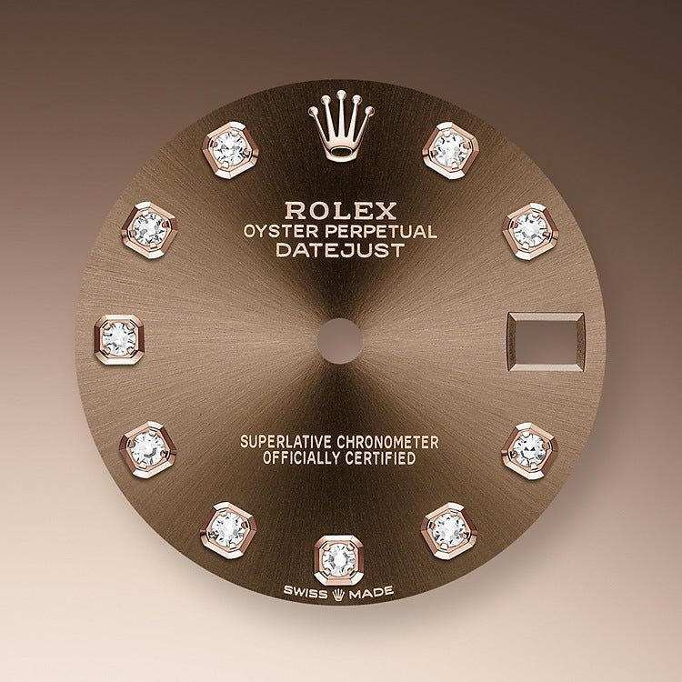 Thumbnail: Rolex Datejust 31, Oystersteel and 18k Everose Gold Ref# 278271-0027