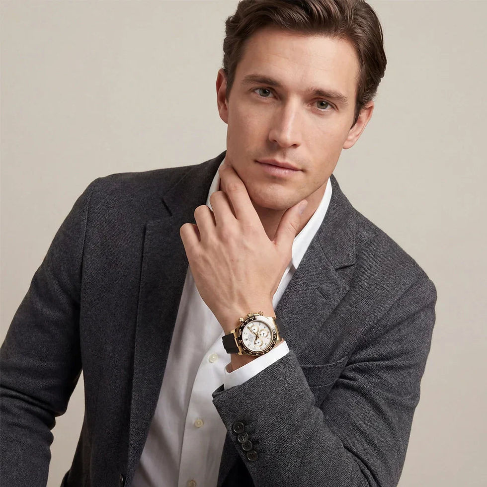 Thumbnail: Rolex Daytona Ceramic Bezel Oysterflex Watch