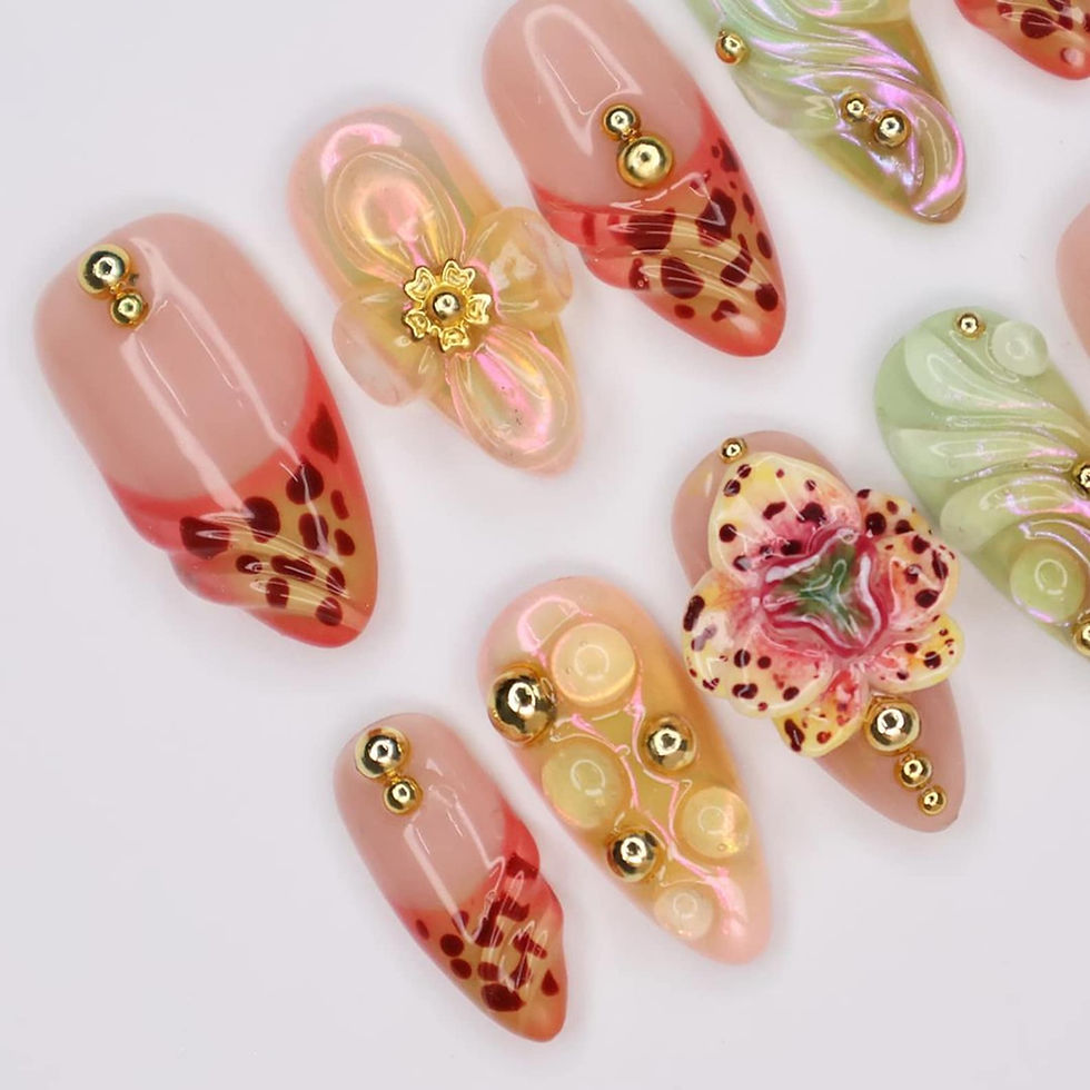Thumbnail: press on nails, custom nails, fake nails, Nails Art