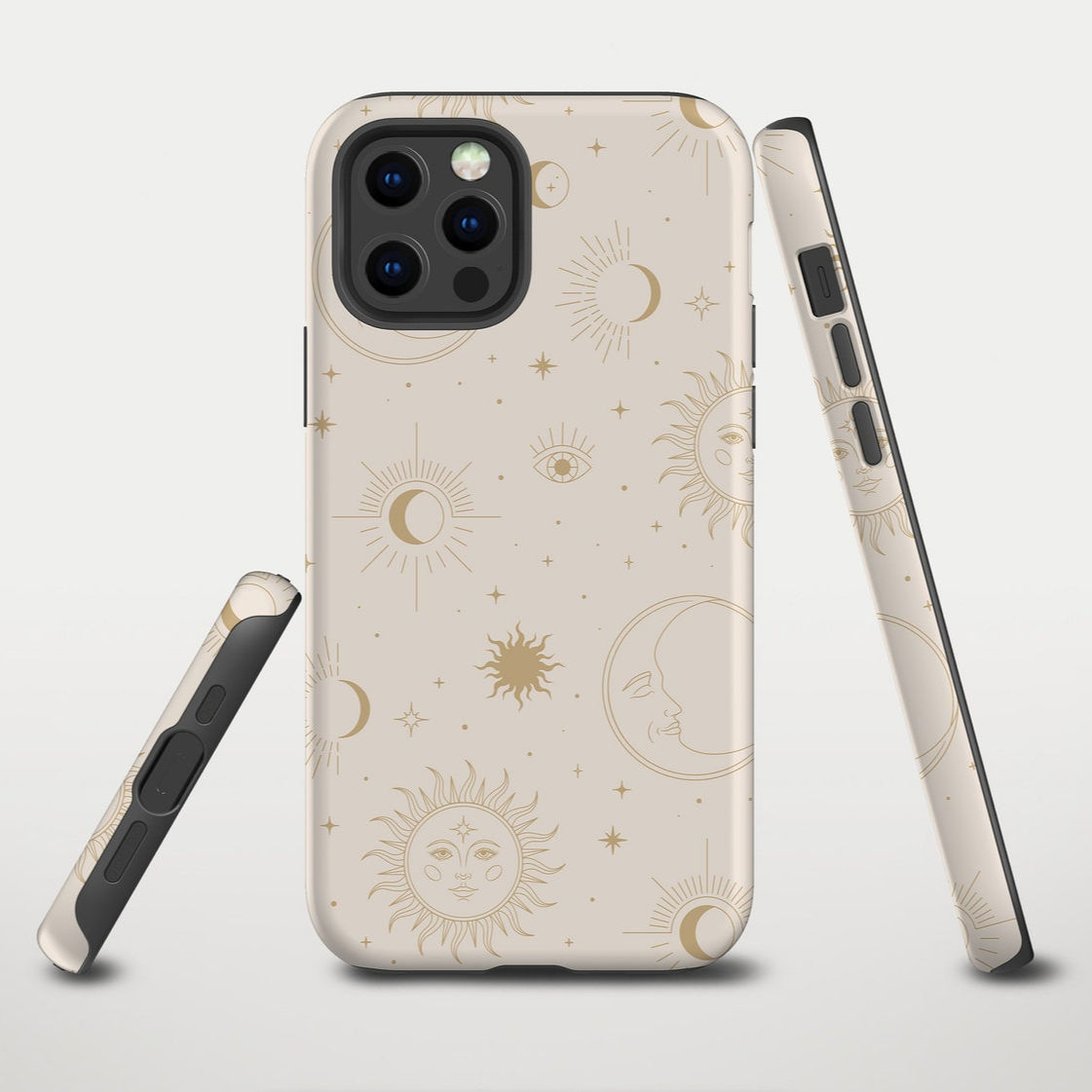 Beige Celestial iPhone Case Nude Phone Case iPhone 15 Pro Case iPhone 14 Pro Max