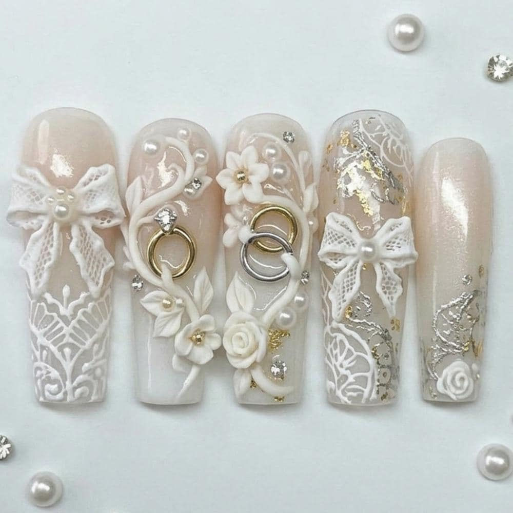 press on nails, custom press on nails, fake nails, Nails Art