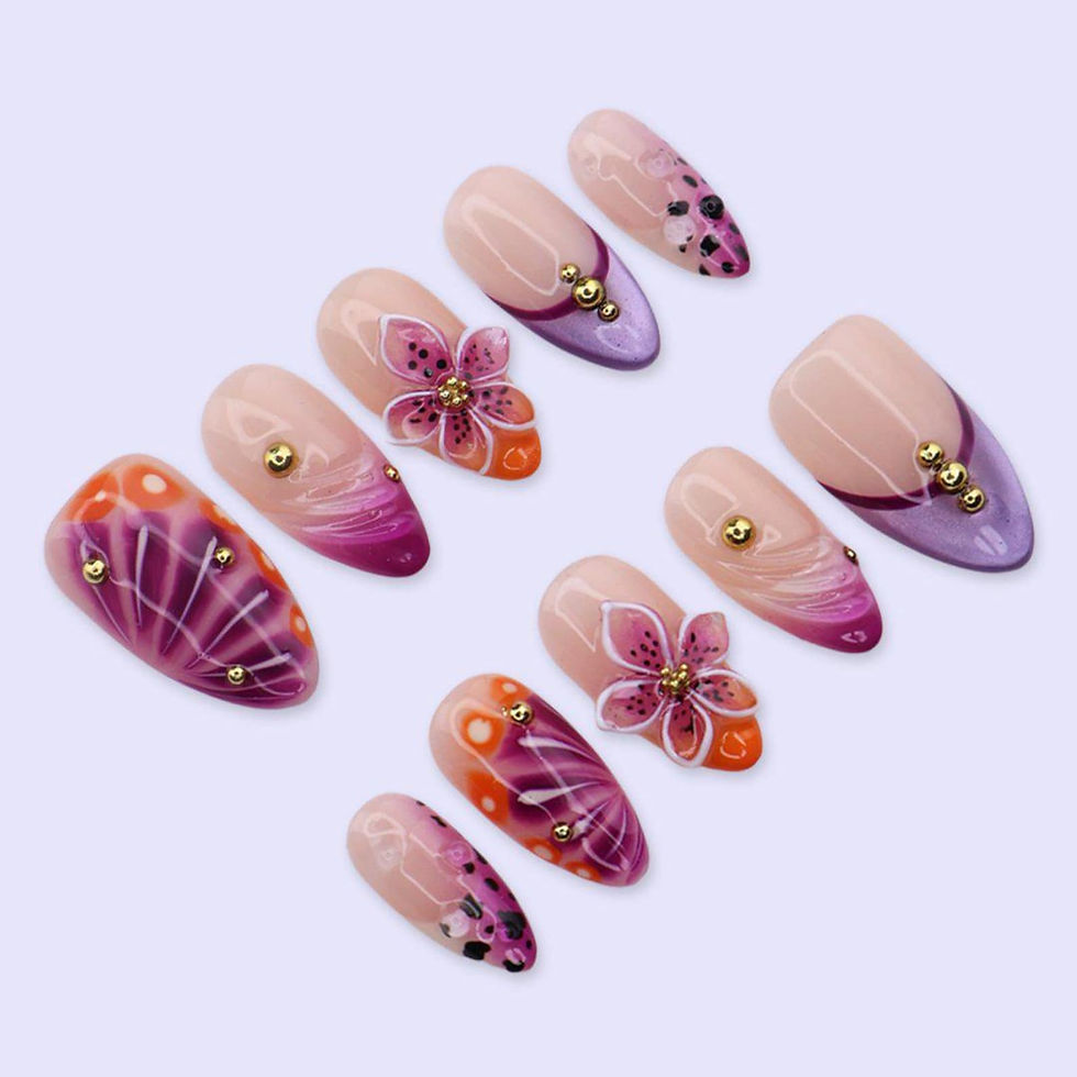 Thumbnail: press on nails, custom nails, fake nails, Nails Art