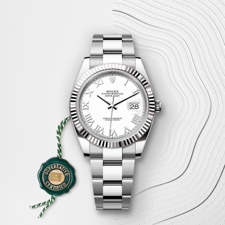 Thumbnail: Rolex Datejust 41 Oyster, 41 mm, Oystersteel and white gold Ref# 126334-0023