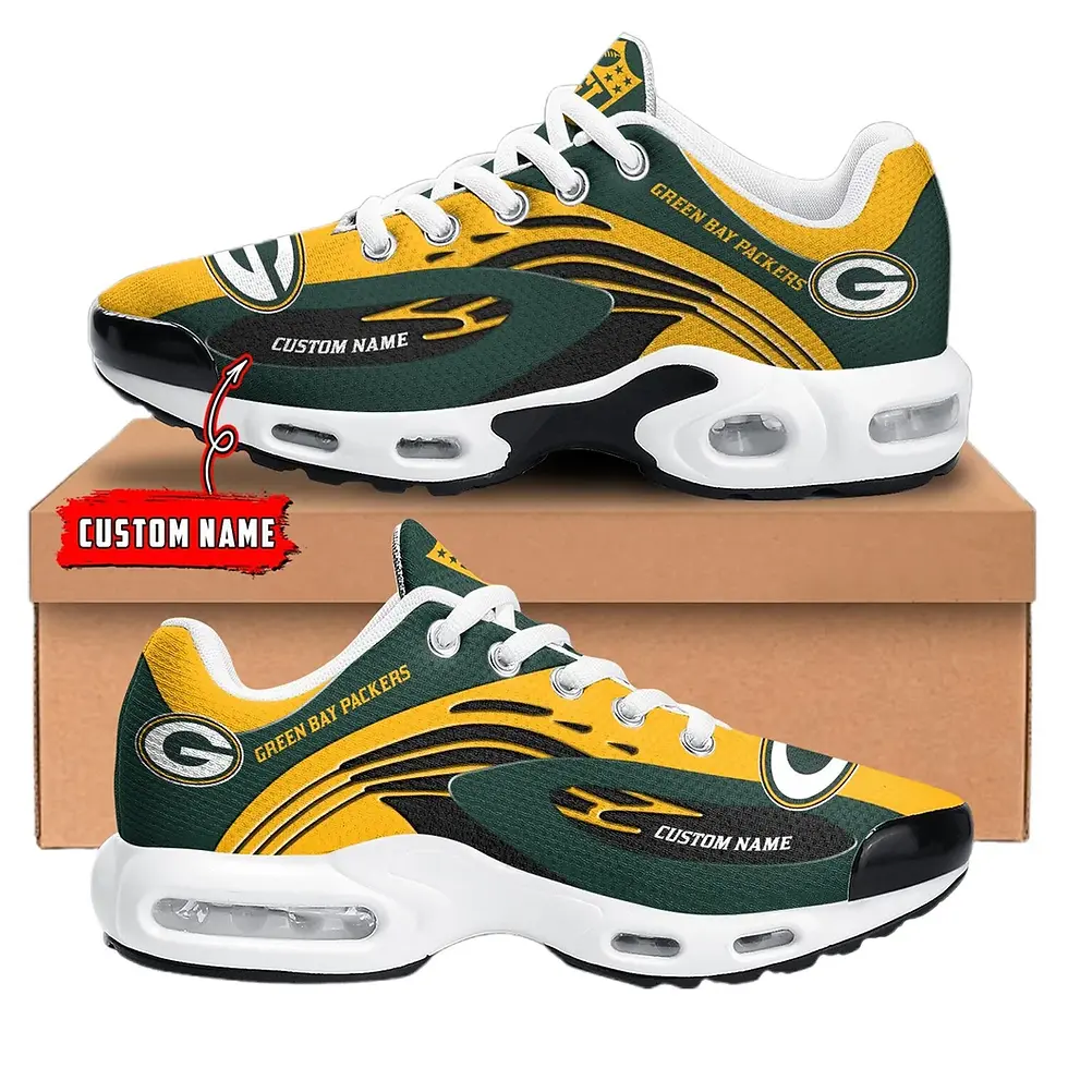 Thumbnail: Green Bay Packers Customized Sport Shoes
