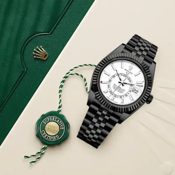 Thumbnail: Rolex Sky-Dweller 42mm – (PVD) – Intense White Stick Dial Ref# 336934