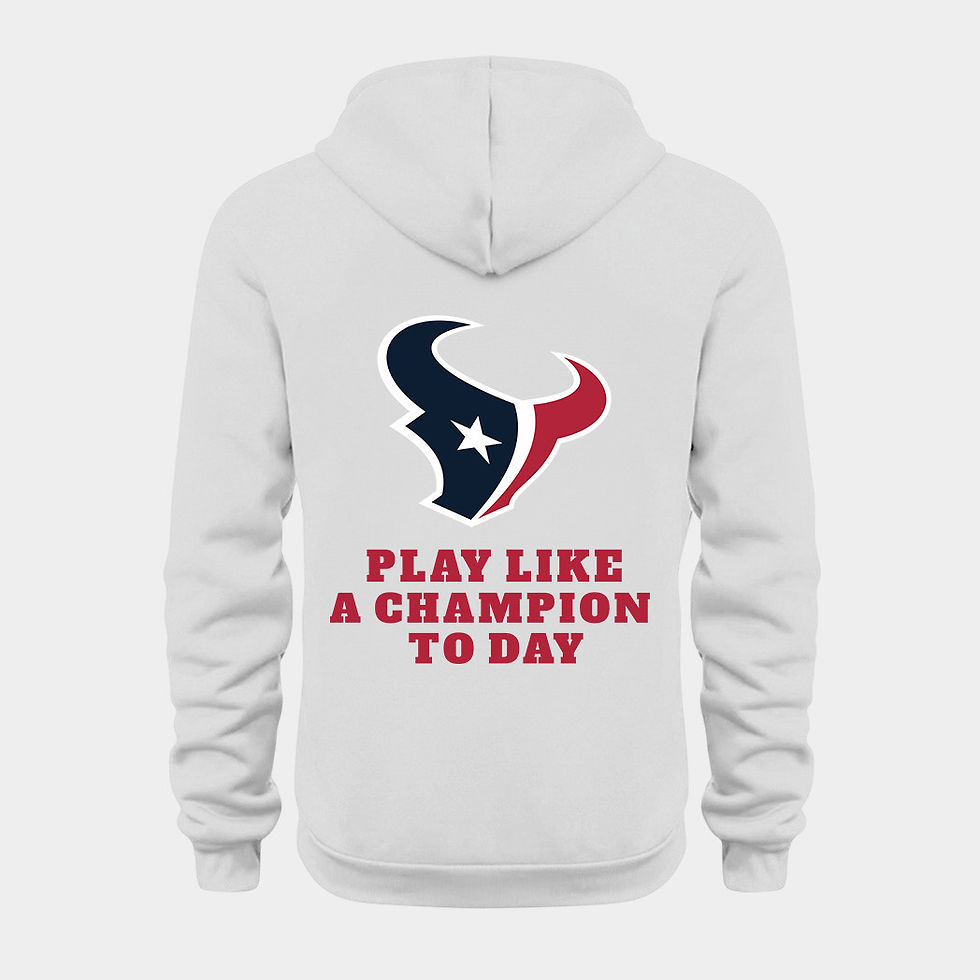 Thumbnail: Houston Texans White Quarter Zip Hoodie