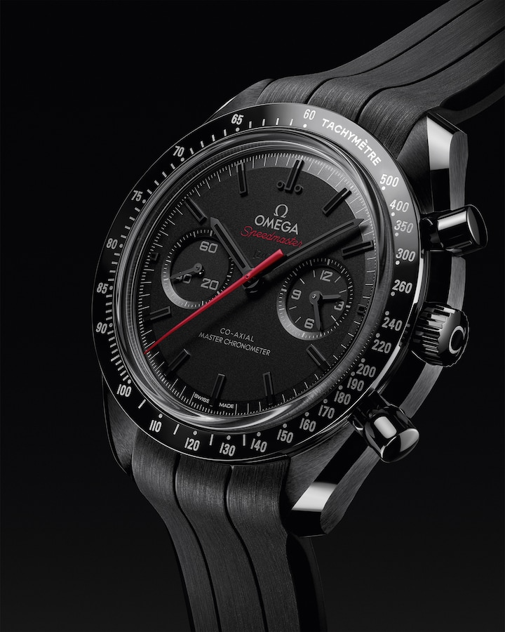 Thumbnail: Omega Speedmaster Dark Side of the Moon 44.25 mm, Red Chrono Hand