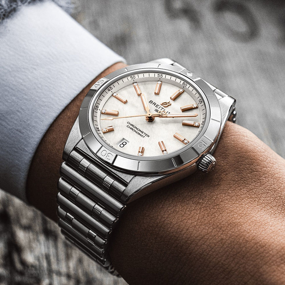 Thumbnail: Breitling Chronomat Automatic A10380101A4A1
