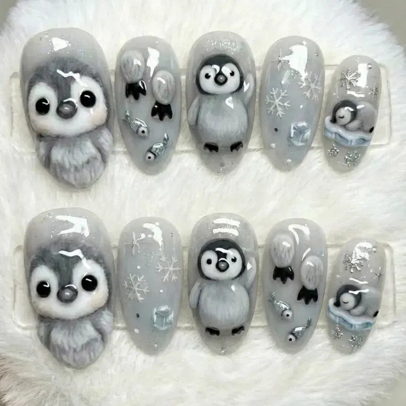 press on nails, custom press on nails, fake nails, Nails Art