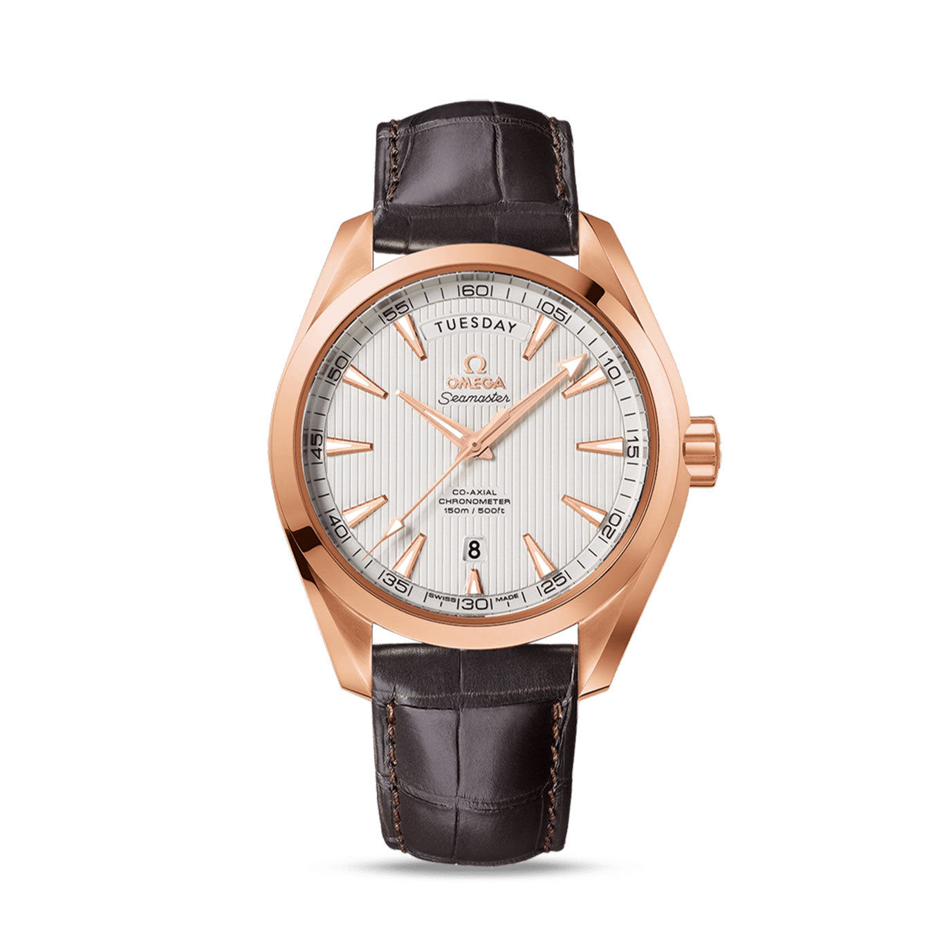 Omega Seamaster Aqua Terra 150M DAY‑Date, Silver Dial Ref# 231.53.42.22.02.001
