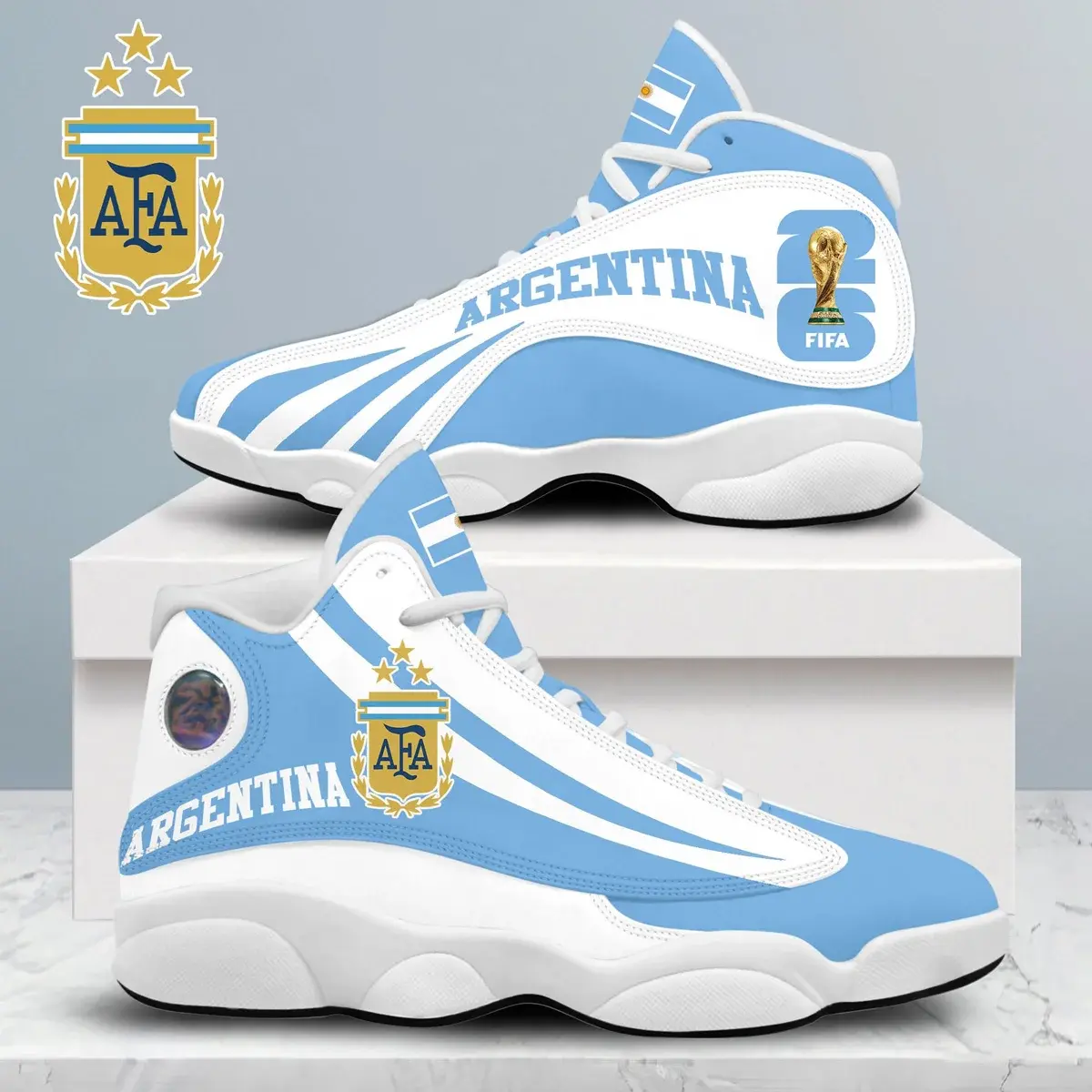 Argentina Premium WC26 Team Pride Air Jordan 13 Shoes