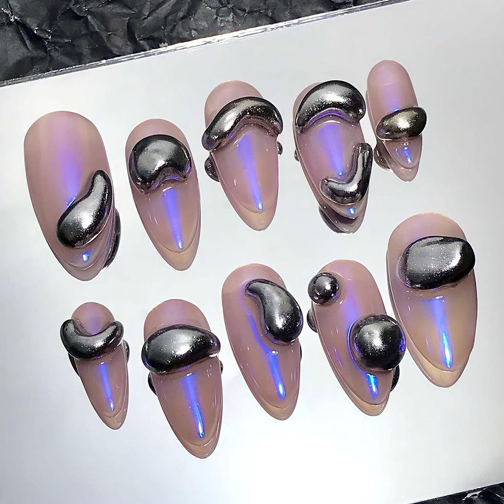 Thumbnail: press on nails, custom nails, fake nails, Nails Art