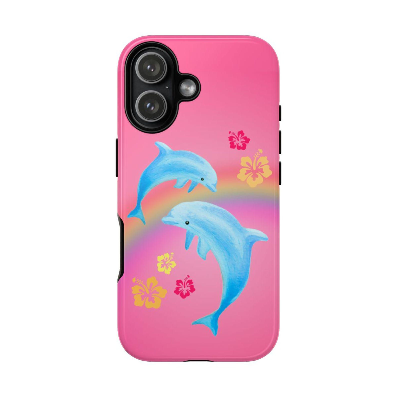 Y2K Summer Phone Case, 2000s Aesthetic Hawaii iPhone 17/16/15/14/13 Case, Trendy