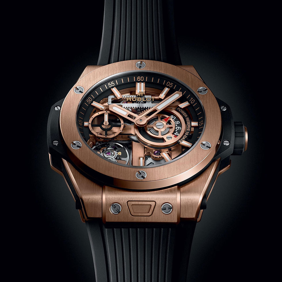 Thumbnail: Hublot Big Bang Meca-10 King Gold 42, 444.OX.1180.RX