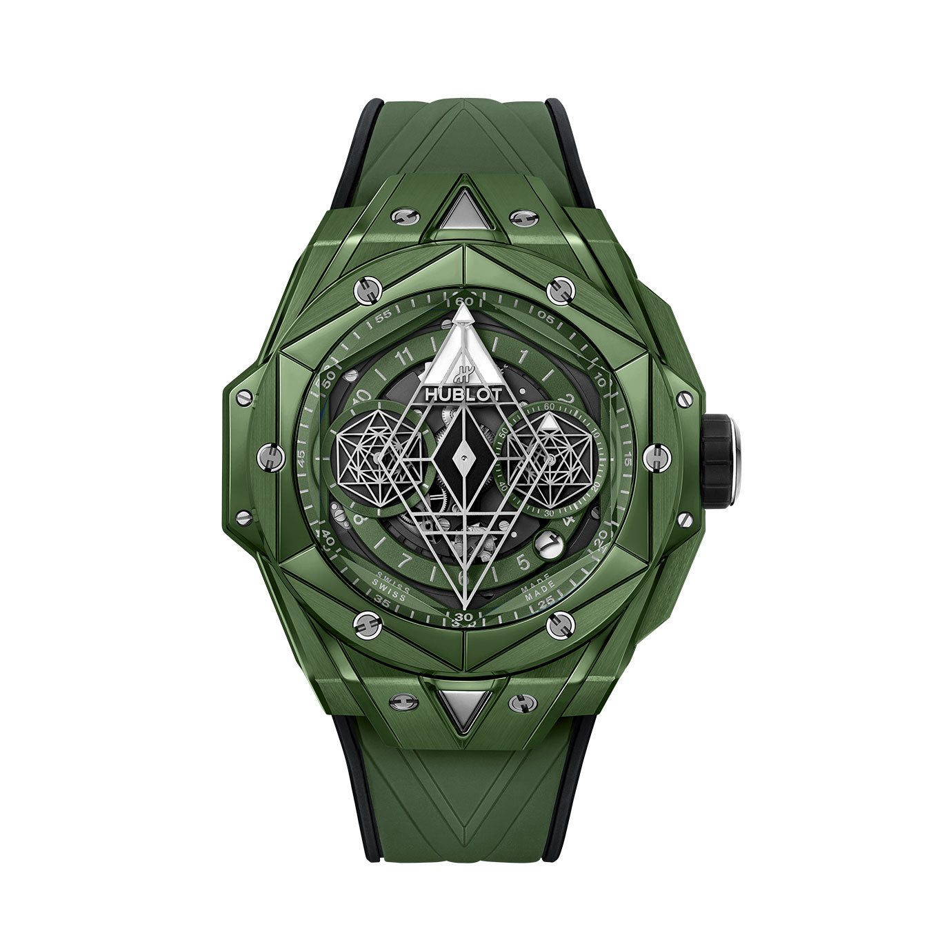Hublot Big Bang Sang Bleu II Green Ceramic Ref# 418.GX.5207.RX.MXM22