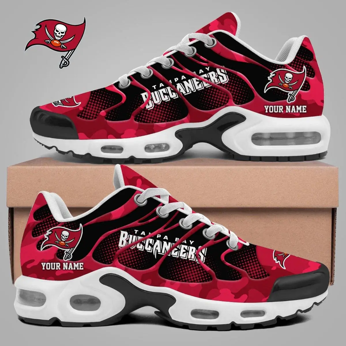 Tampa Bay Buccaneers Personalized NFL Air Max Shoes