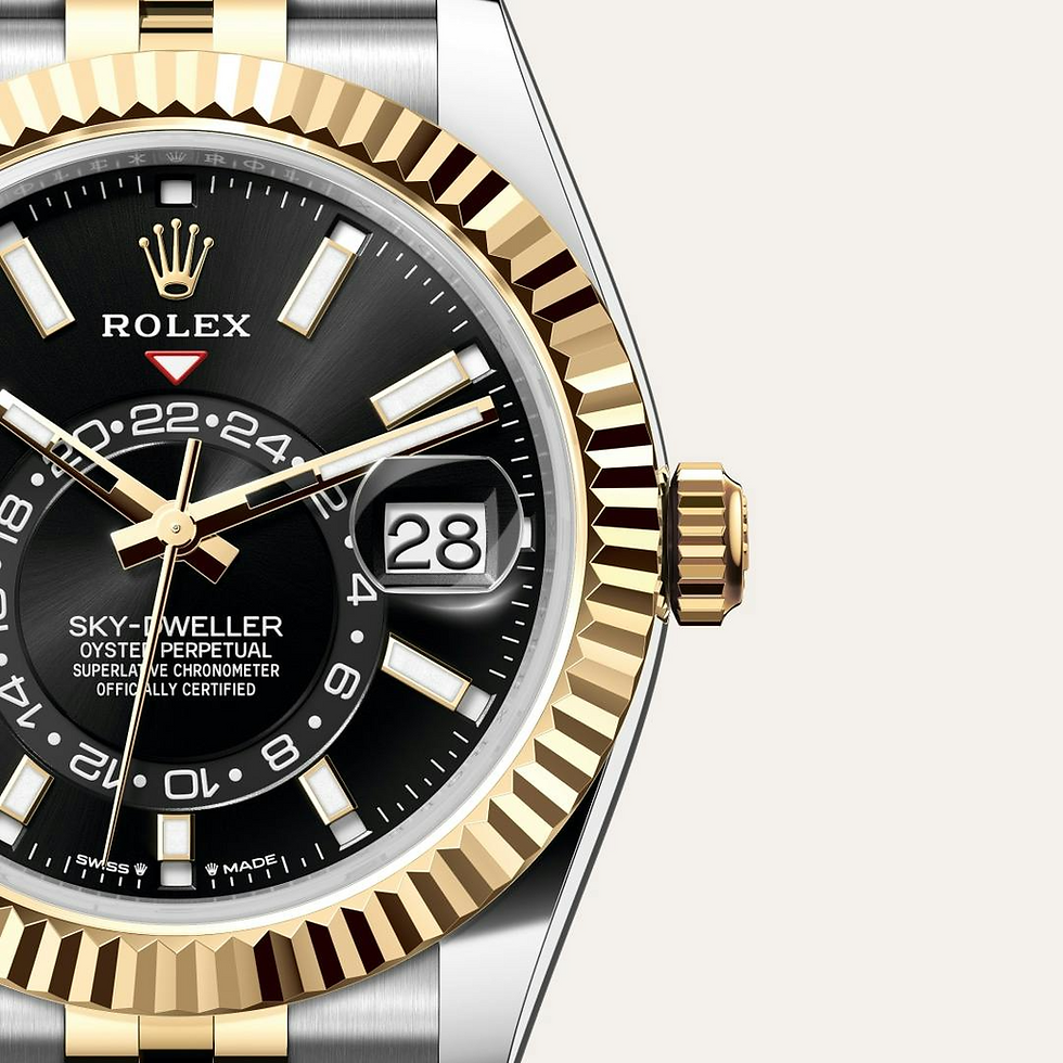 Thumbnail: Rolex Sky-Dweller Oyster, 42 mm, Oystersteel and yellow gold Ref# 336933-0004