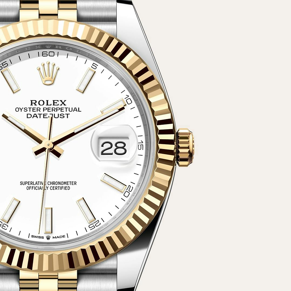 Thumbnail: Rolex Datejust 41 Oyster, 41 mm, Oystersteel and yellow gold Ref# 126333-0016