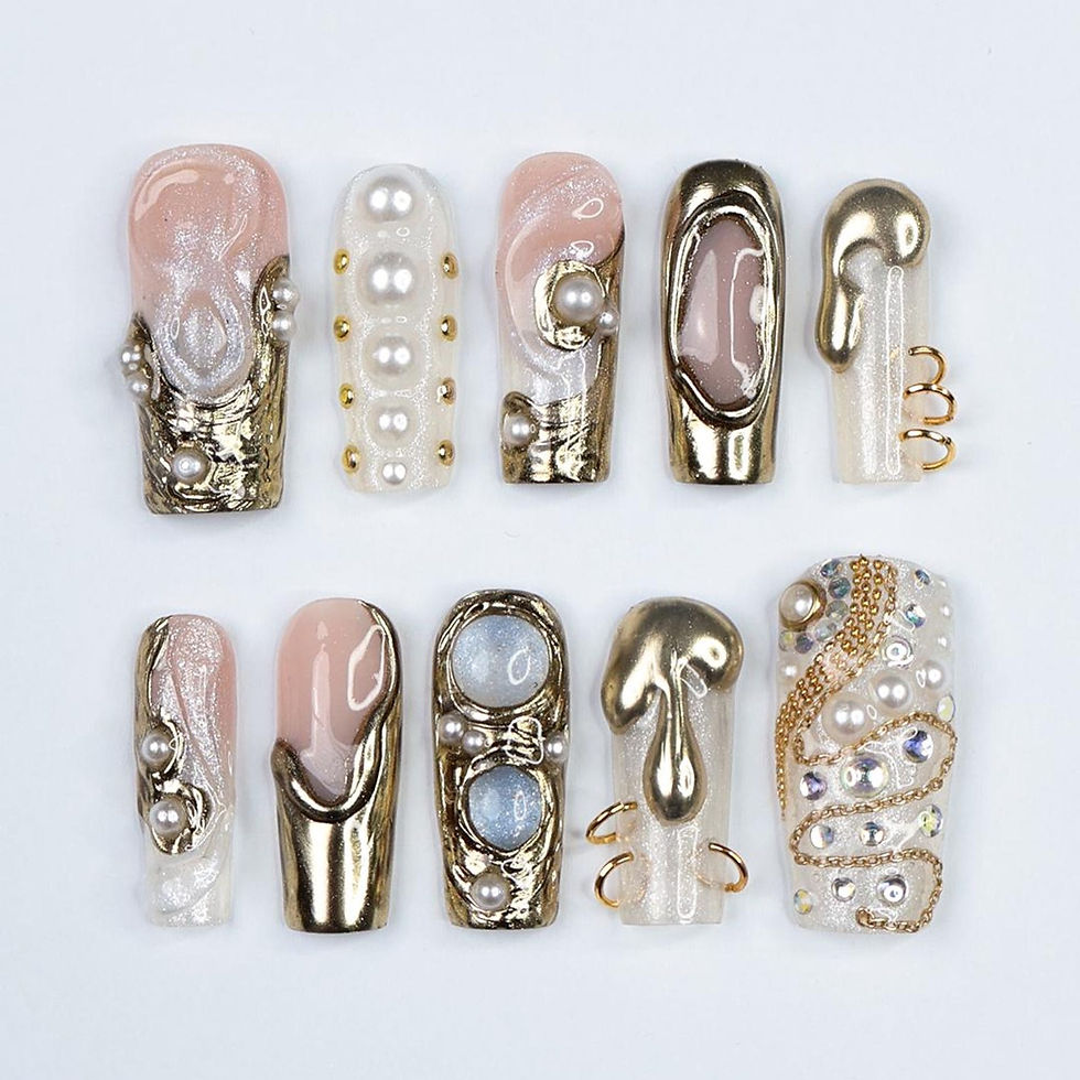 press on nails, custom nails, fake nails, Nails Art