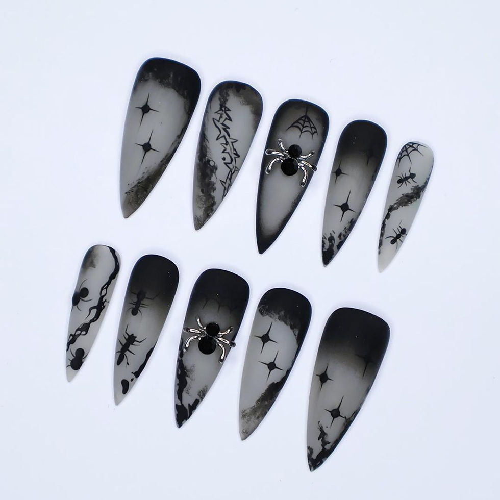 Thumbnail: press on nails, custom nails, fake nails, Nails Art, custom nail