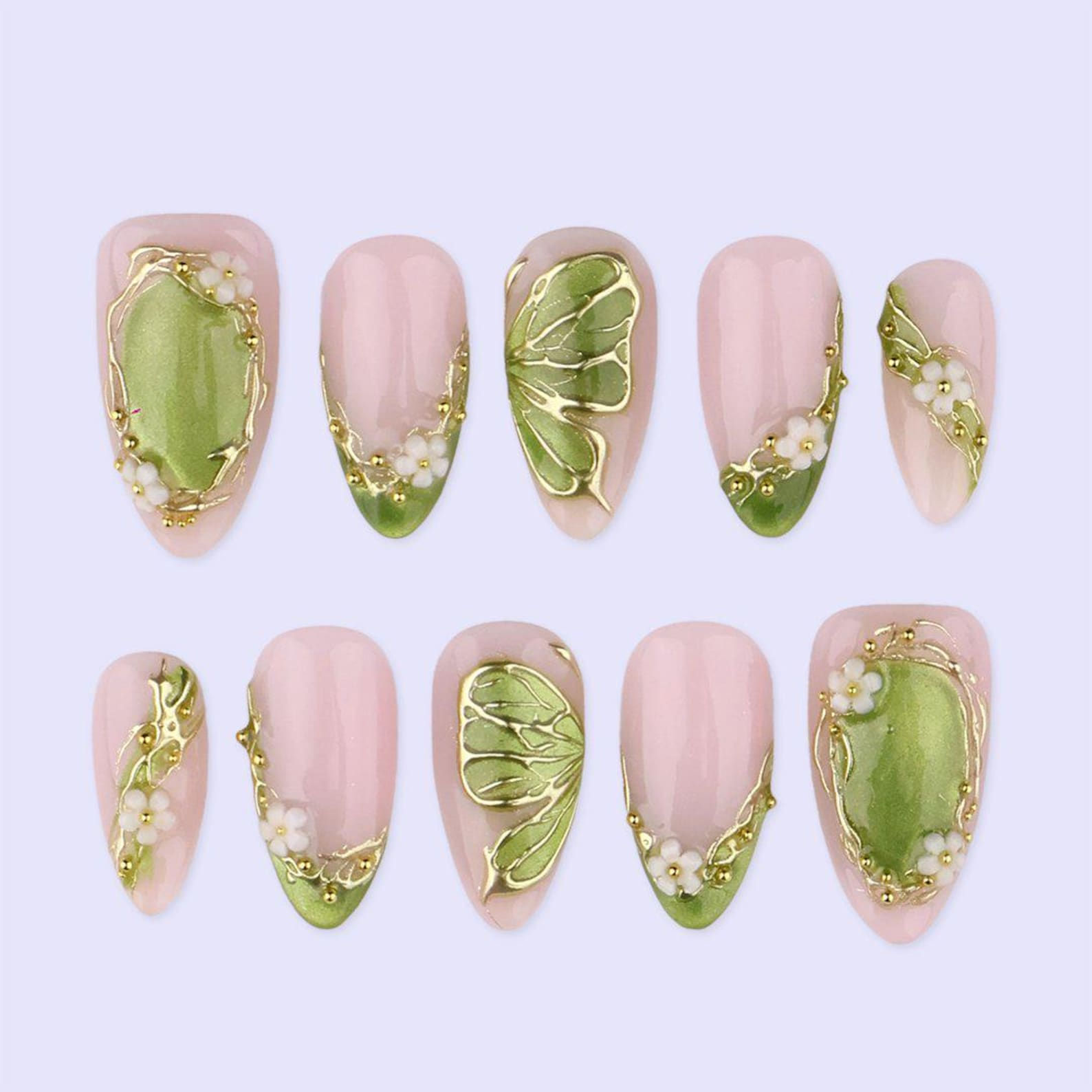 press on nails, custom nails, fake nails, Nails Art