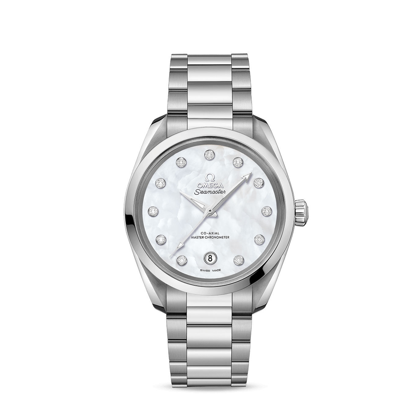 Omega Seamaster Aqua Terra 150M Ladies’, White Dial Ref# 220.10.38.20.55.001
