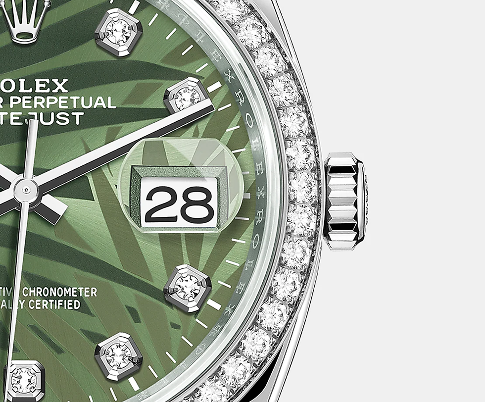 Thumbnail: Rolex Datejust 36mm, Oystersteel and 18k White Gold Ref# 126284rbr-0047