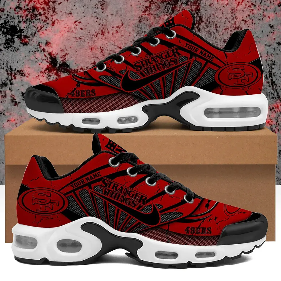 Thumbnail: San Francisco 49ers Custom Air-Style Sneakers V.13