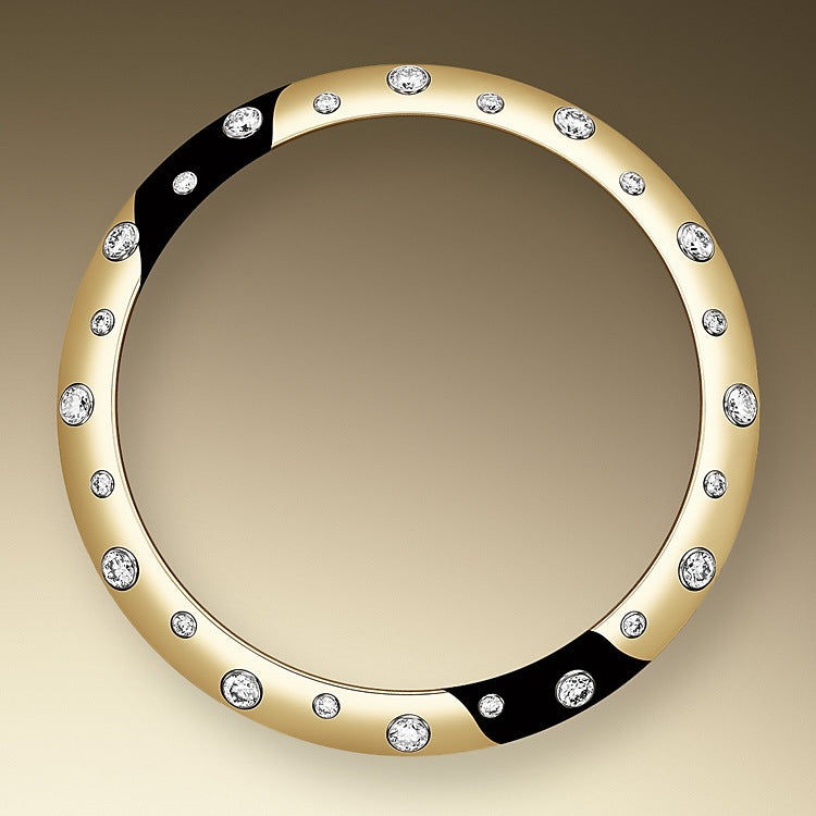 Thumbnail: Rolex Datejust 31mm, Oystersteel & Yellow Gold with Diamonds Ref# 278343rbr-0031