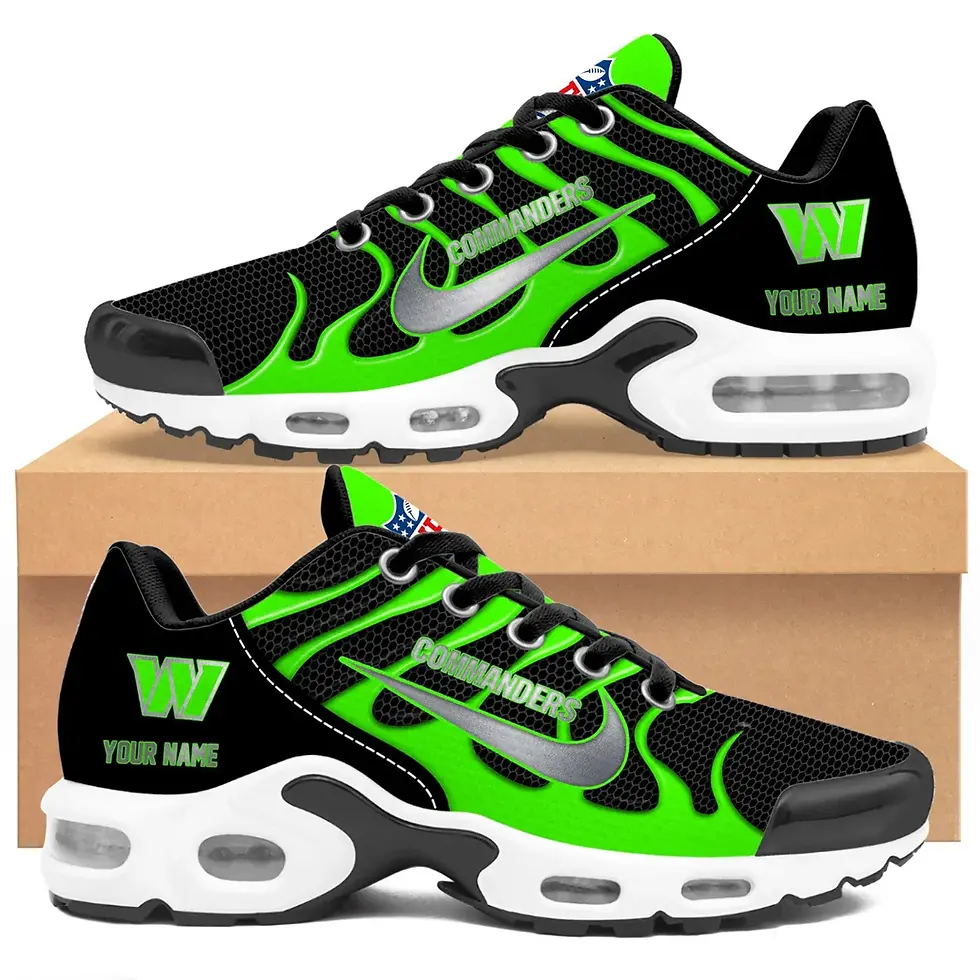 Thumbnail: Washington Commanders Premium NFL Hi-Vis Safety Air Max Shoes