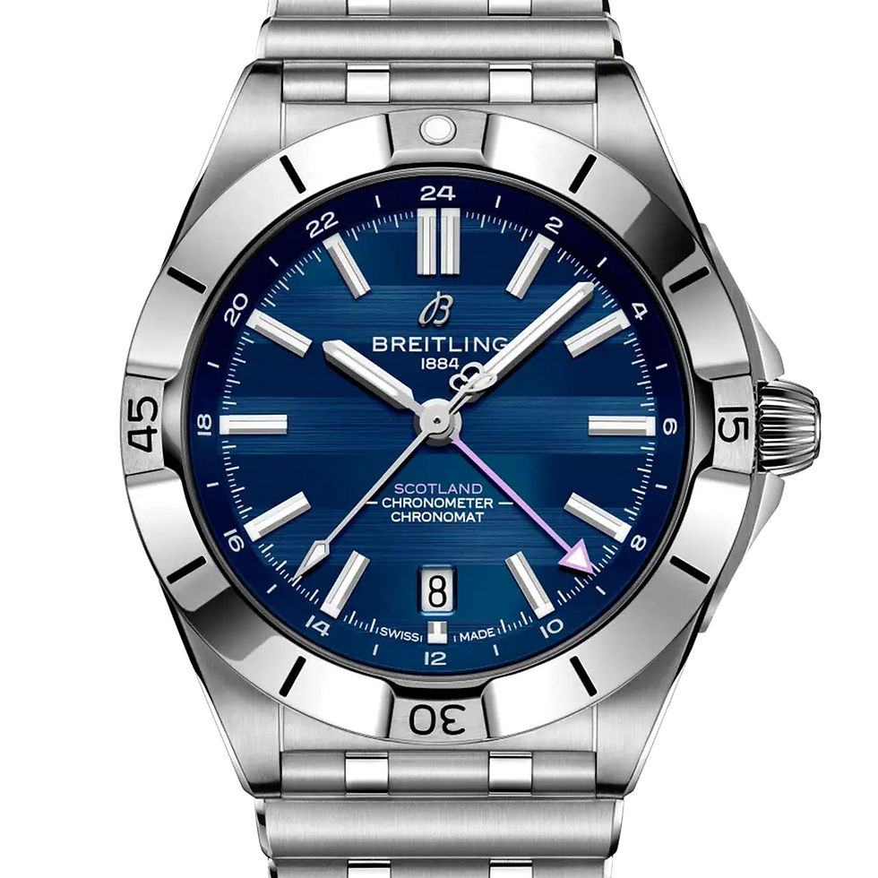 Thumbnail: Breitling Chronomat Automatic GMT 40 Six Nations Scotland, A323986B1C1A1