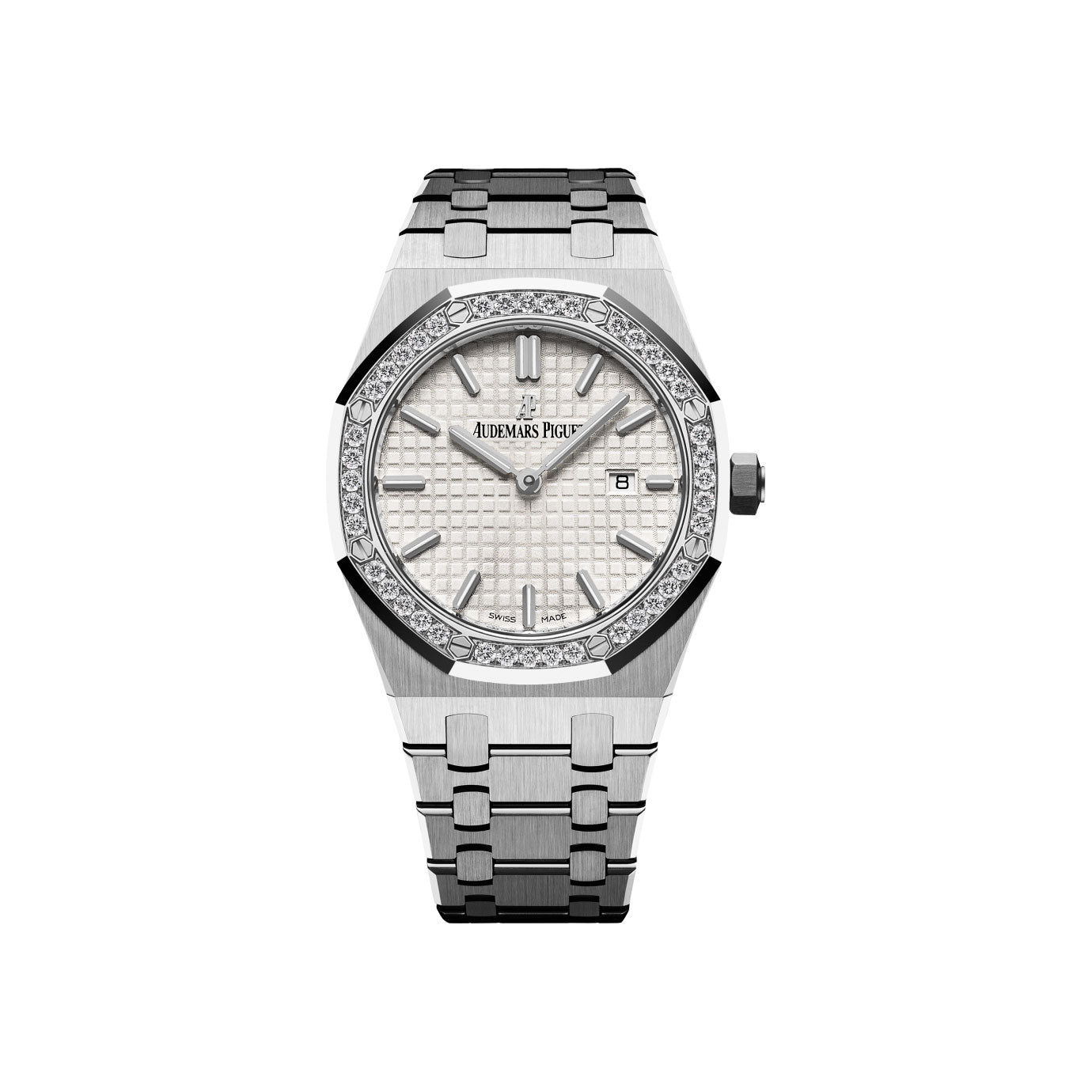 Audemars Piguet Royal Oak Quartz, Silver-toned Dial Ref# 67651ST.ZZ.1261ST.01