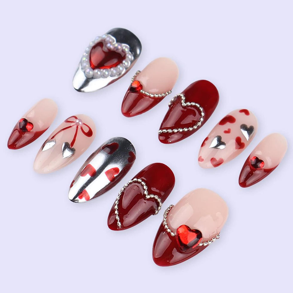 Thumbnail: press on nails, custom nails, fake nails, Nails Art
