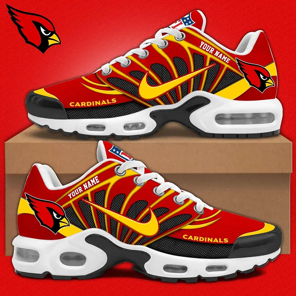 Thumbnail: Arizona Cardinals Custom Air-Style Sneakers V.8