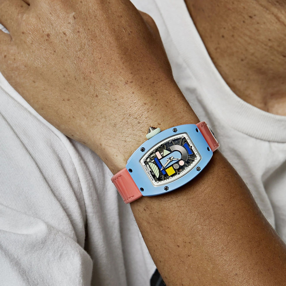 Thumbnail: Richard Mille RM 07-01 ‘Ladies’ Coloured Ceramics Powder Blue Ceramic