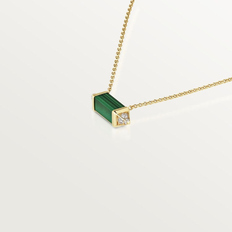 Thumbnail: Les Berlingots De Malachite Necklace