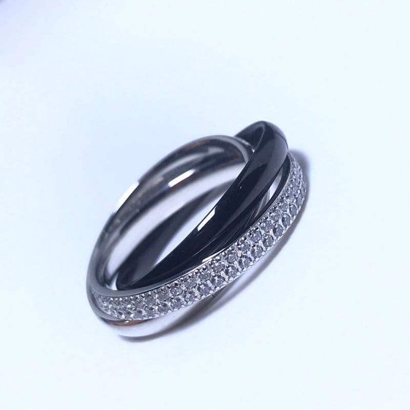 Thumbnail: Vintage Triple Band Ring