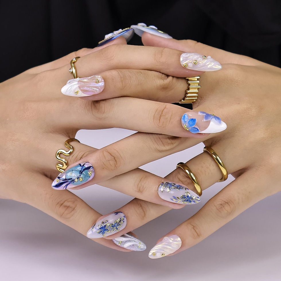Thumbnail: press on nails, custom nails, fake nails, Nails Art