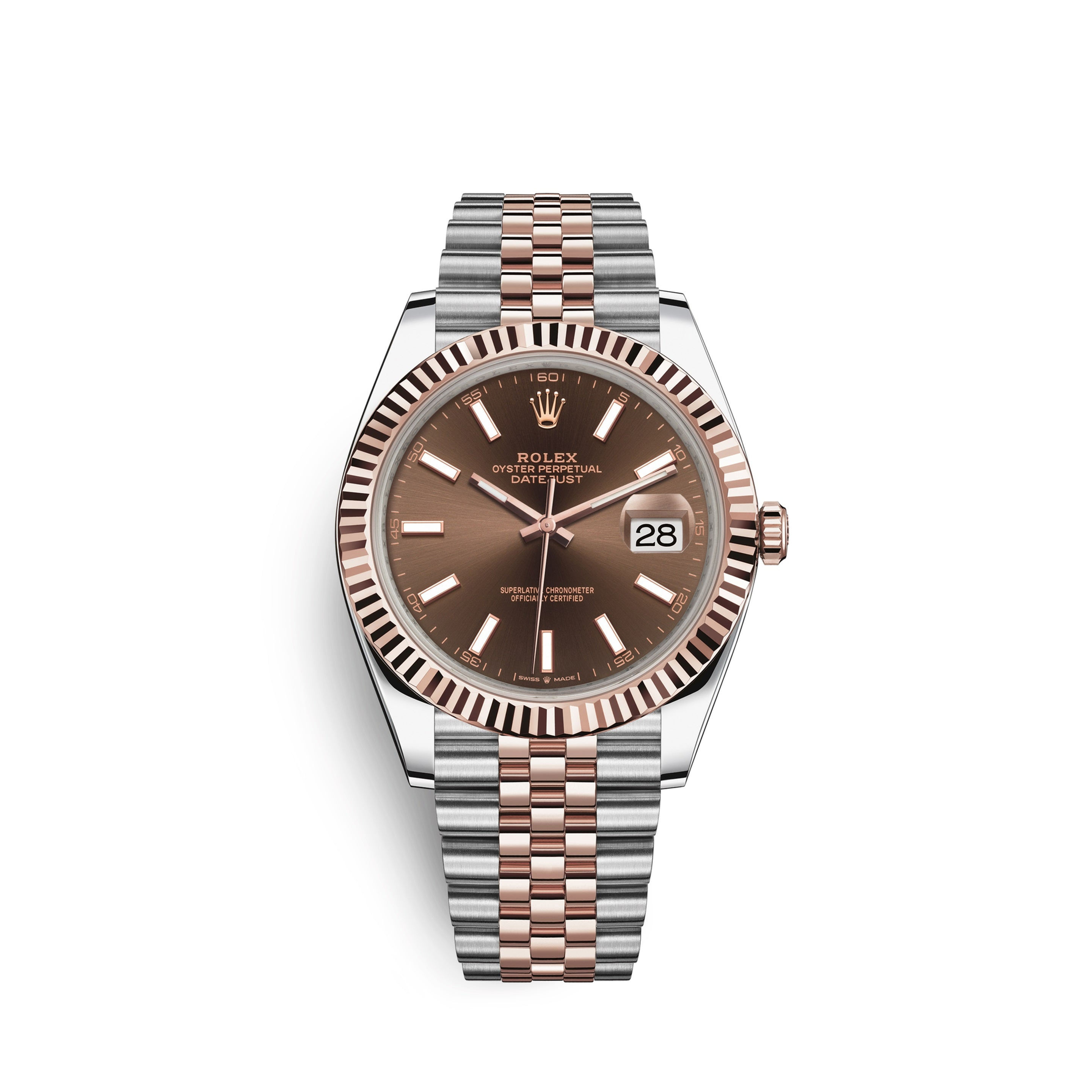 Rolex Datejust 41, 18k Everose Gold and Stainless Steel, 41mm Ref# 126331-0002