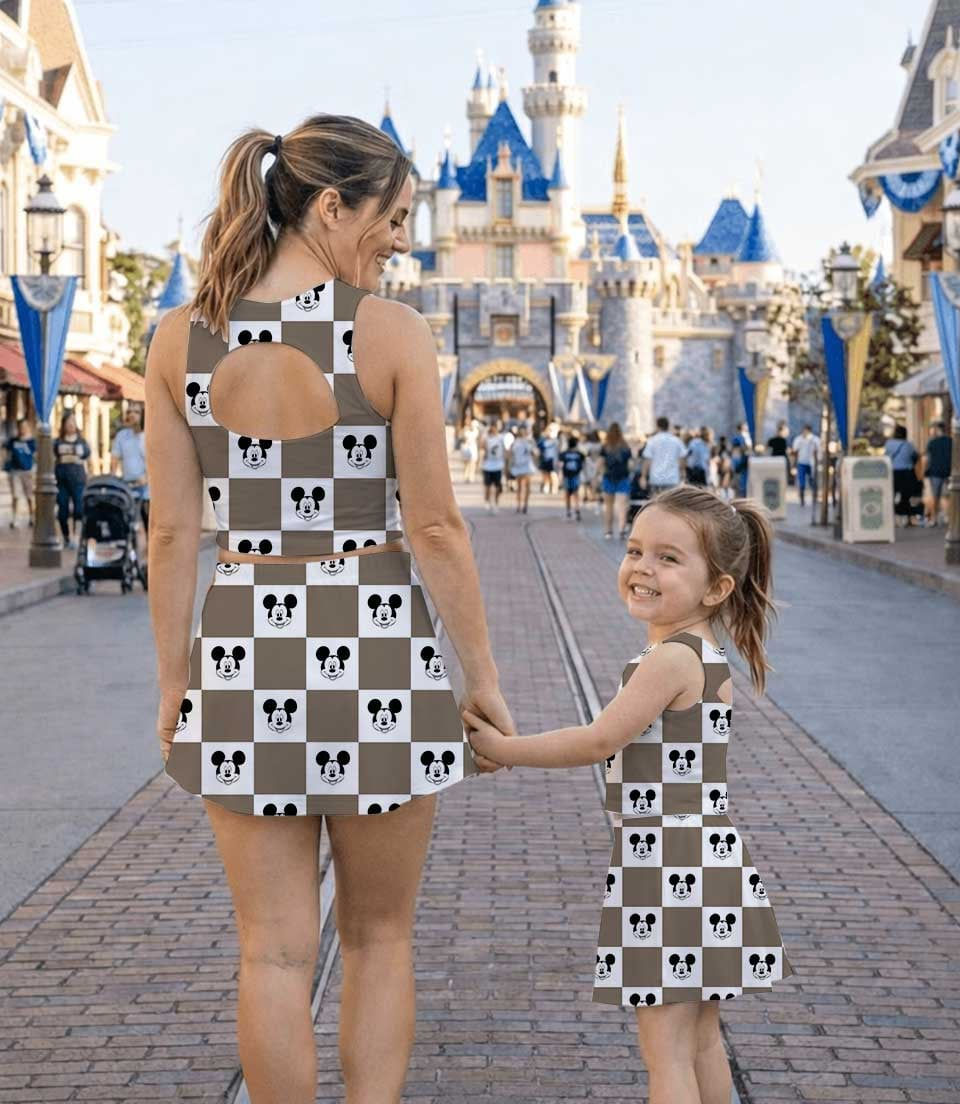 Thumbnail: Classic Mouse Checkered Magical, Mom and Me Dress Set