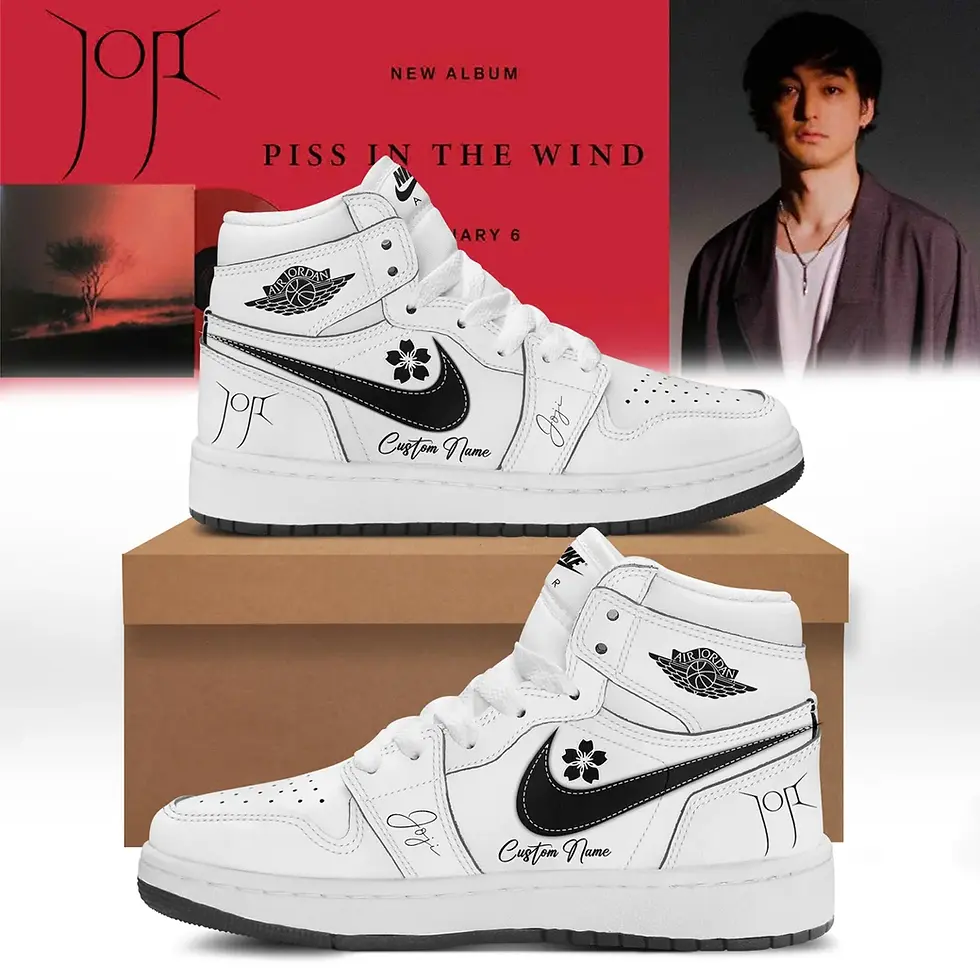 Thumbnail: JOJI SOLARIS TOUR Custom Air Force 1 - Air Jordan 1 Shoes Sneaker