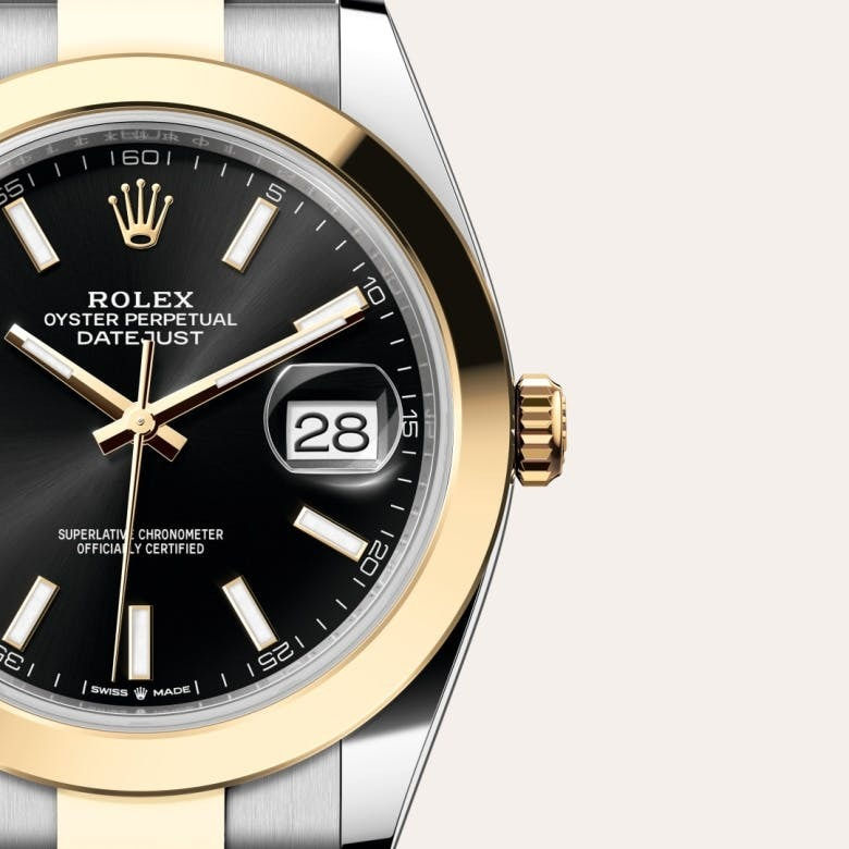Thumbnail: Rolex Datejust 41 Oyster, 41 mm, Oystersteel and yellow gold Ref# 126303-0013