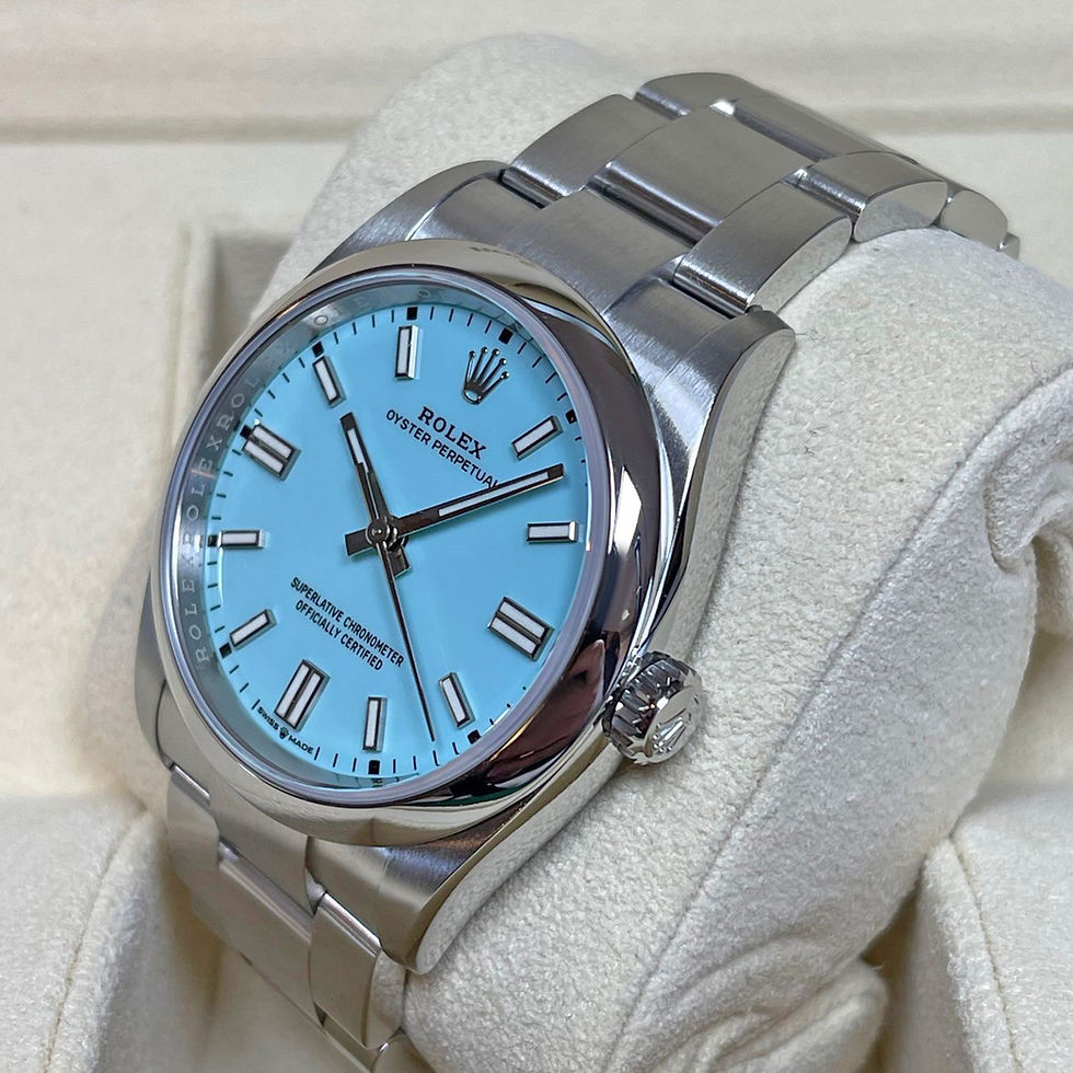 Thumbnail: Rolex Oyster Perpetual 36, Turquoise, 36mm, Oystersteel Ref# 126000-0006